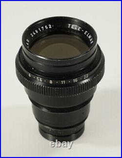 135mm 135/4 Leitz Tele-elmar Lens Head Only (no Barrel) Scratch/haze/219654