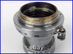 1936 Leitz Summar 50mm f/2 Collapsible Lens Leica Screw Mount M39 SEE DESC