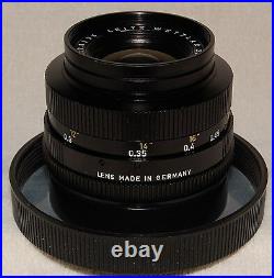 35mm ELMARIT-R f/2.8 N0N-ROTATING VERSION 1 1969 Leica Leitz 2-cam, near mint