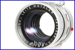 AB- Exc Leica SUMMICRON 50mm f/2 Rigid Lens Late M Mount Leitz From JAPAN 7315