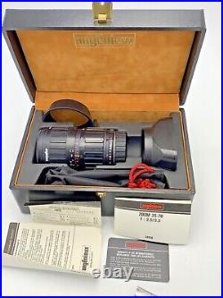 ANGENIEUX ZOOM LENS 35-70 f2.5/3.3 LEITZ LEICA R MOUNT IN BOX WITH PAPERS