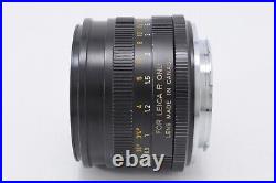 AS-IS Leica Leitz Canada Summicron R 50mm F2 R-Only Cam Black Lens from JAPAN