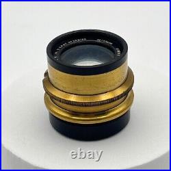 Antique 1894 Camera Lens Goerz Dagor f 6.8 Series III No. 2 Focus 7, Leitz Box