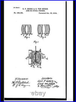 Antique 1894 Camera Lens Goerz Dagor f 6.8 Series III No. 2 Focus 7, Leitz Box
