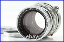 CLA'd N MINT Leica Leitz DR Summicron 50mm 5cm f2 Dual Range Late Model japan