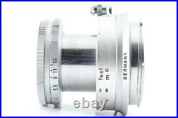 CLA'd NEAR MINT LEICA LEITZ WETZLAR Elmar 50mm F/2.8 Silver M mount From JAPAN