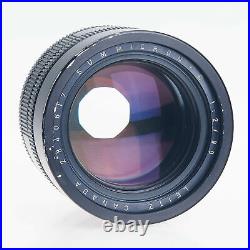 Canon Leica Leitz R 90mm F2 Summincron Canada Manual Focus EOS EF Mount Lens