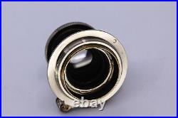 EARLY NICKEL LEICA LEITZ ELMAR 50mm f3.5 50/3.5 7 O'CLOCK LTM M39 no serial