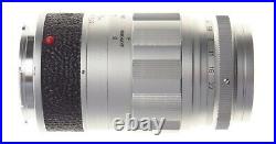 ELMARIT 2.8/90 Leitz Leica M camera lens RF Mint leather case Museum condition