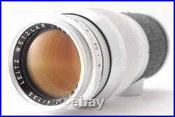 EX+5 Leica Leitz Wetzlar Elmar 135mm F/4 Lens M mount From Japan