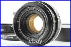 EXC+5 Leica Leitz Canada Summicron 35mm F/2 v3 MF Lens + Hood Form JAPAN #Q12