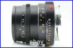 EXC+5 Leica Leitz Wetzlar 3rd E39 Summicron M 50mm F/2 Lens From Japan 318