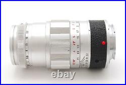 EXC++++ Leica Leitz Wetzlar ELMARIT 90mm f/2.8 M Mount With Front Cap from Japan