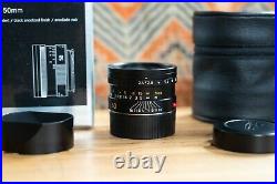 EXC++ Leica Summarit-M 50mm f/2.4 Leitz Wetzlar Rangefinder Lens 50 f2.4 11680