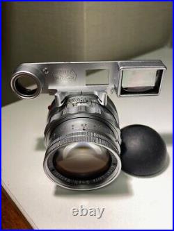 EXC+++? Leitz Leica Summicron M 5cm f/2 Dual Range Lens withGoggles From Japan