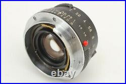 EXCELLENT+5 Minolta M Rokkor 40mm f2 For Leica M Leitz CL CLE From JAPAN
