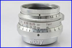 EXCELLENT-Leica Leitz Summaron 35mm F/2.8 Lens For Leica LTM L39 #4097