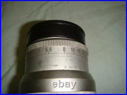 Ernst Leitz GmbH Wetzlar Hektor Camera Lens f=13.5cm 14.5 Germany
