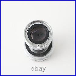 Ernst Leitz Leica Elmar-M 9cm f/4 90mm collapsible rangefinder lens