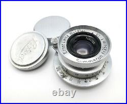 Ernst Leitz Wetzlar Leica Summaron f=3.5cm 13.5 LTM 39 Lens withCaps