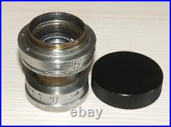 Ernst Leitz Wetzlar Summitar 12 5cm 2.0/50 mm lens L39 screw for Leica camera