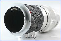 Exc+4 front Rear cap Leica Elmar 135mm F/4 Leitz Wetzlar M MF Lens From Japan