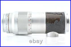 Exc+4 front Rear cap Leica Elmar 135mm F/4 Leitz Wetzlar M MF Lens From Japan