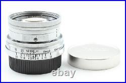Exc+5? Leica Ernst Leitz GmbH Wetzlar Summicron 5cm 50mm f/2 L39 LTM Lens JAPAN