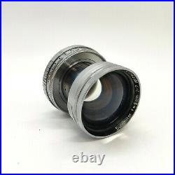 Exc +5 Leica Ernst Leitz Wetzlar Summitar 5cm 50mm F/2 L39 LTM MF Lens JAPAN