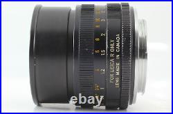 Exc+5? Leica Leitz Canada Summicron R 50mm f/2 R-Only R Cam Lens from Japan