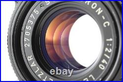 Exc+5 Leica Leitz Wetzlar Summicron C 40mm f2 lens for Leica M Mount JAPAN