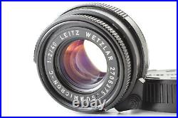 Exc+5 Leica Leitz Wetzlar Summicron C 40mm f2 lens for Leica M Mount JAPAN