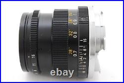 Exc+5 withFilter Leica Leitz Wetzler Summicron M 50mm F2 Lens 2nd Ver From JAPAN