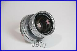 Exc Leica Summicron Leitz 5cm 50mm f2 Collapsible M Mount Lens
