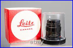 Exc++ Leitz Leica Canada 90mm F2.8 Tele-Elmarit M Fat Ver 1 Black Tele Lens