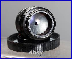 Exc++ Leitz Leica Canada 90mm F2.8 Tele-Elmarit M Fat Ver 1 Black Tele Lens