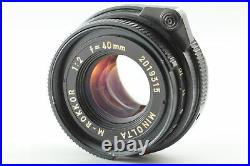 Exc Leitz Minolta CL Rangefinder Camera M Rokkor 40mm F/2 Lens From JAPAN b294
