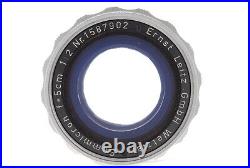 Exc Read Leica Ernst Leitz GmbH Summicron 5cm F2 Rigid Lens M mount From Japan