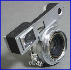 Exc5+ LEITZ WETZLAR SUMMARON 35mm f2.8 with Goggles for Leica M3 Lens from Japan