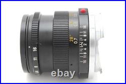 Excellent+5? Leica Leitz Wetzlar Summicron 50mm F2 Lens M Mount 2nd From Japan