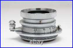 Excellent Leica Leitz 3.5cm f3.5 Summaron M39 Rangefinder Lens with Bubble 37660