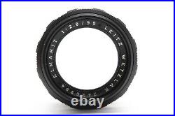 Good Leica Leitz 90mm f2.8 Elmarit M Mount Rangefinder Lens (Black) #37228