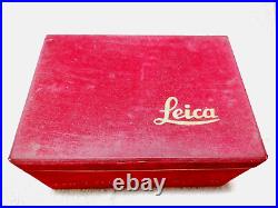 JOOEL Leitz red box for Leica III-g camera with lens, ONLY BOX