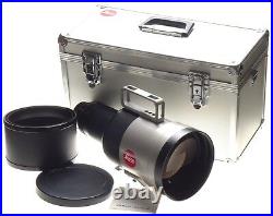 LEICA Apo-Telyt-R 12.8/400mm Rare f=400mm f/2.8 cased Leitz camera lens hood
