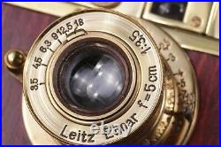 LEICA II D WWII Vintage 35mm Art Camera Ernst Leitz Wetzlar Lens /FED Based