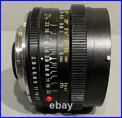LEICA LEITZ WETZLAR ELMARIT-R 24mm f/2.8 3 CAM Lens