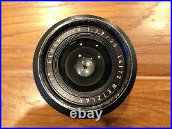 LEICA LEITZ WETZLAR ELMARIT-R 35mm F/2.8 (3 Cam) Lens for R-Mount Only
