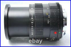 LEICA LEITZ WETZLAR MACRO-ELMARIT-R 60mm f/2.8 3 CAM MF Lens from JAPAN #h19