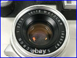 LEICA SUMMICRON M 35mm f/2 Goggles LEITZ Germany Version