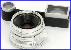 LEICA Summaron 12.8/35 SUMMARON 35mm F2.8 Lens by E. LEITZ Wetzlar 1960 SIMOM